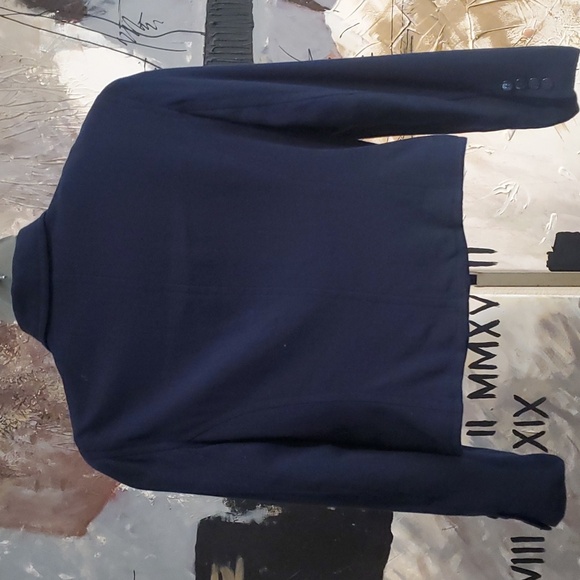 Lauren Ralph Lauren Navy Jacket Women 12 - Picture 4 of 11